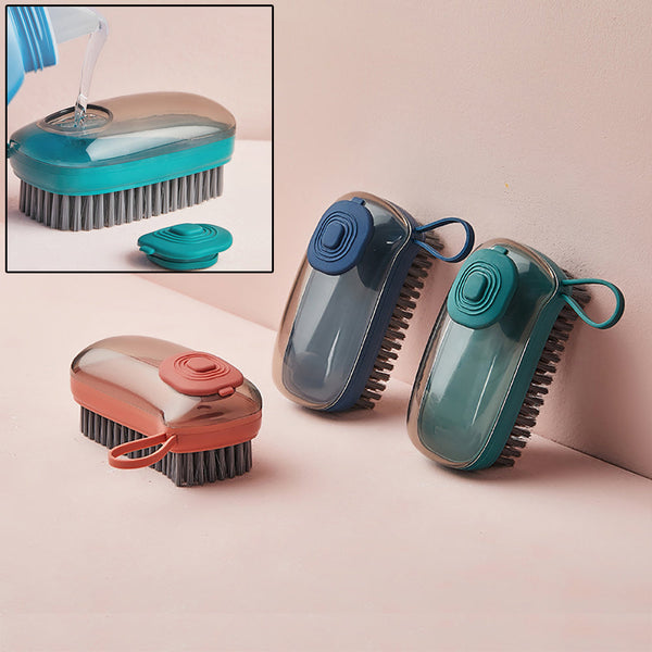 Automatic Liquid Cleaning Shoe Brush