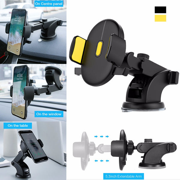 Telescopic Car Dashboard Phone Holder