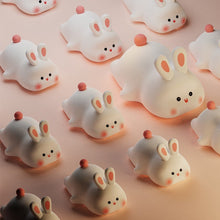 Cute LED Rabbit Touch Night Light